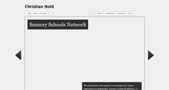 Desktop Screenshot of christiannold.com